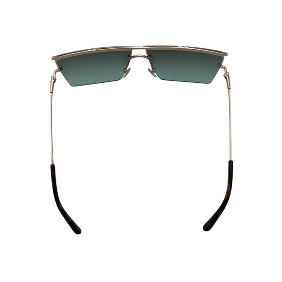 Emilio Pucci Sleek Gold Geometric Rimless Sunglasses main image 7